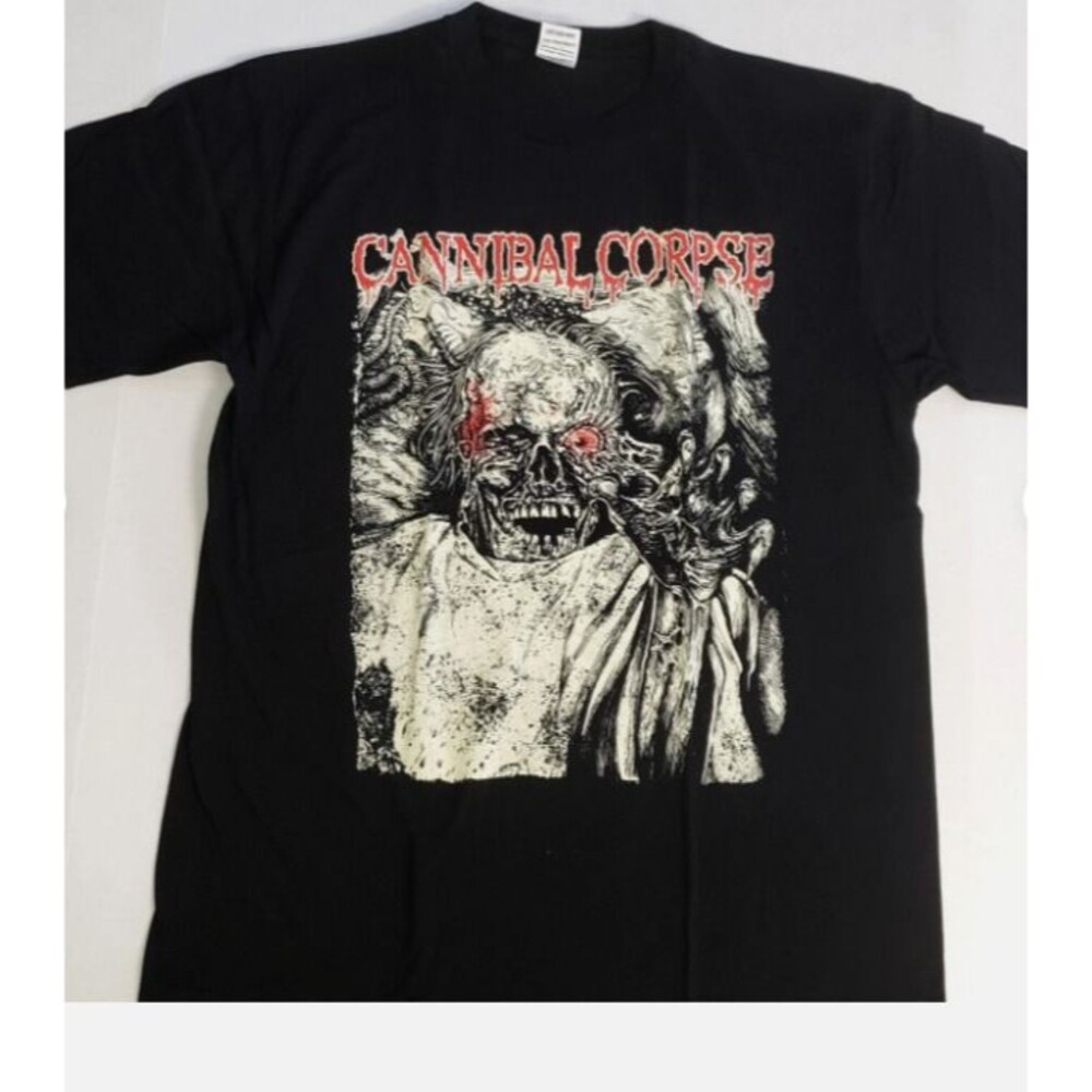 RARE CANNIBAL CORPSE GRAPHIC METAL BAND ART TEE SIZE XS